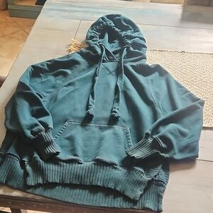 American Eagle XXS Hoodie Dark Green